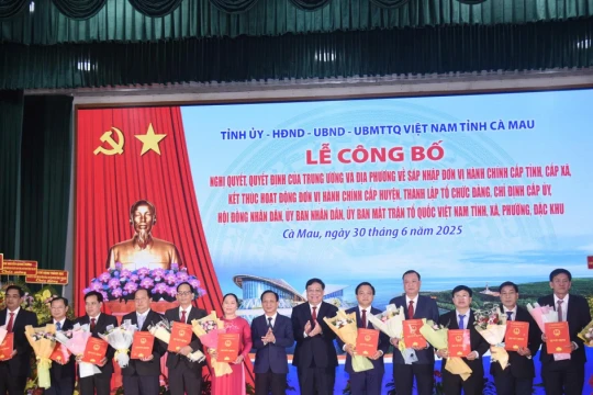 Ông Nguyễn Văn Nguyên được bổ nhiệm làm Giám đốc Sở GD&ĐT Cà Mau
