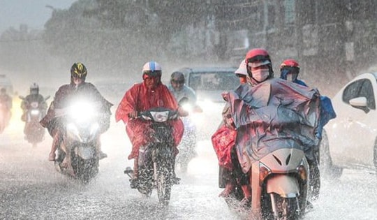Miền Bắc tiếp tục có mưa to đến rất to trong nhiều ngày tới