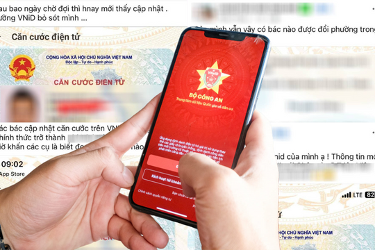 Cảnh báo liên quan trào lưu khoe CCCD sau sáp nhập