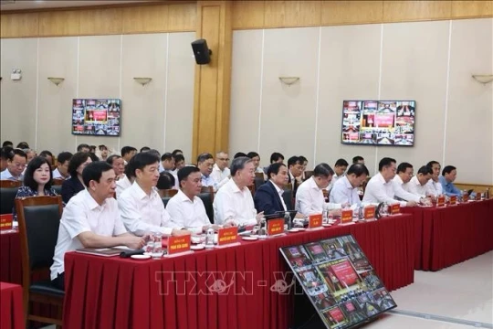 Tổng Bí thư Tô Lâm chủ trì hội nghị sơ kết về thực hiện Nghị quyết 57-NQ/TW