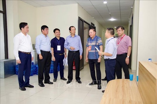 Bộ Giáo dục và Đào tạo kiểm tra công tác chấm thi tốt nghiệp THPT tại Bắc Ninh