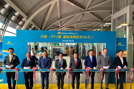 Vietnam Airlines khai trương đường bay thẳng Đà Nẵng-Osaka kết nối Đông Bắc Á