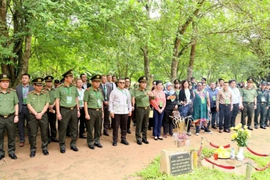 Bộ Công an tổ chức giao lưu hữu nghị quốc tế tại Tuyên Quang