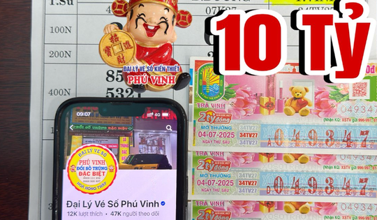 Mua 5 tờ vé số khi đang uống cà phê, người đàn ông ở Vĩnh Long thành "tỉ phú"