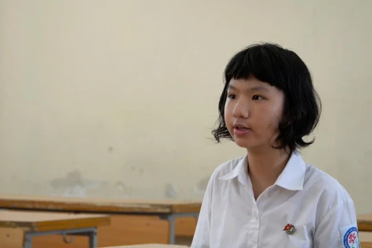 Thủ khoa vào lớp 10 Hà Nội mong muốn trở thành bác sĩ