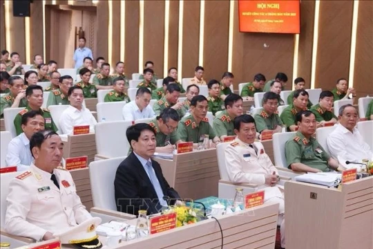 Chủ tịch nước Lương Cường dự Hội nghị sơ kết công tác 6 tháng của Bộ Công an