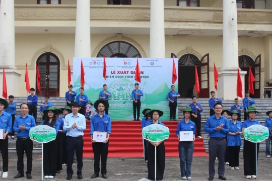 Tuổi trẻ Thái Nguyên xuất quân xung kích tình nguyện vì cộng đồng