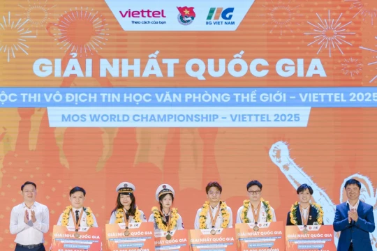 6 quán quân quốc gia dự chung kết thi Vô địch tin học văn phòng thế giới 2025