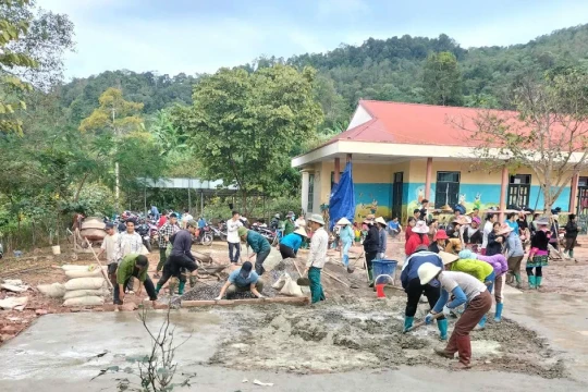 Tuổi trẻ Điện Biên góp sức nâng cao chất lượng giáo dục nông thôn