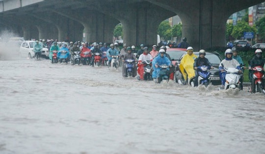 Tin mới nhất về đợt mưa to, kéo dài nhiều ngày ở miền Bắc