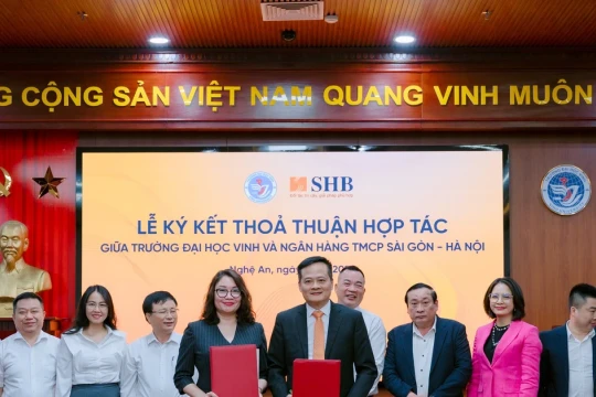 SHB ký kết hợp tác với Trường Đại học Vinh