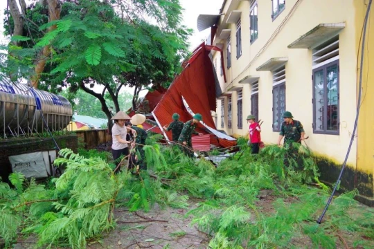Ngành Giáo dục Phú Thọ bảo đảm an toàn trong mùa mưa bão