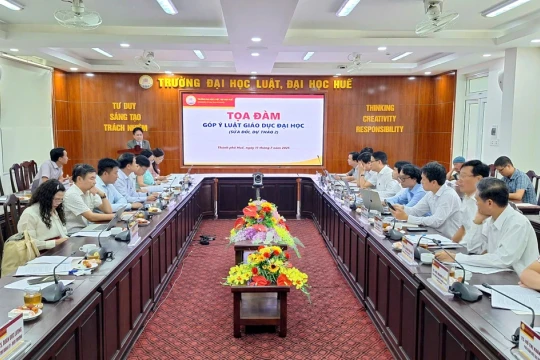 Trường Đại học Luật, Đại học Huế tọa đàm góp ý Luật Giáo dục Đại học (sửa đổi)