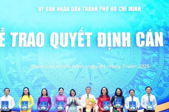 Phân công lại nhiệm vụ Ban Giám đốc Sở GD&ĐT TPHCM sau sáp nhập