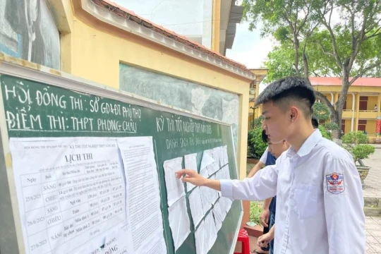 Sở GD&ĐT tỉnh Phú Thọ hướng dẫn phúc khảo và trả kết quả Kỳ thi tốt nghiệp THPT