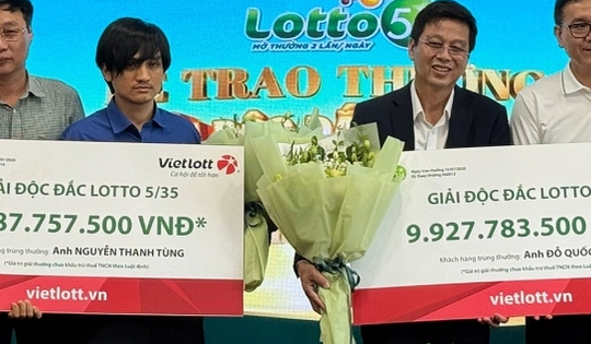 Vì sao cả hai người nhận giải độc đắc Vietlott đều không đeo mặt nạ?