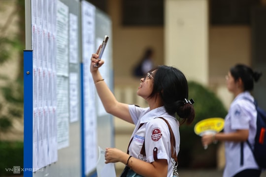 Top 200 thí sinh điểm cao nhất khối A00