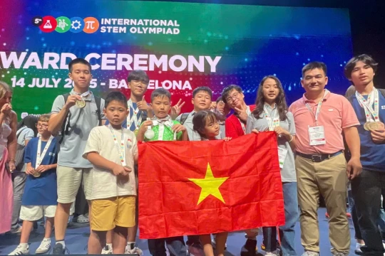 Việt Nam đạt thành tích xuất sắc tại Olympic STEM quốc tế năm 2025