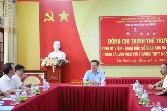 Giám đốc Sở GD&ĐT Phú Thọ: Nhà trường cần nghĩ sâu, làm lớn