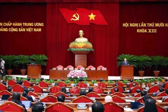 Bế mạc Hội nghị lần thứ 12 Ban Chấp hành Trung ương Đảng khóa XIII