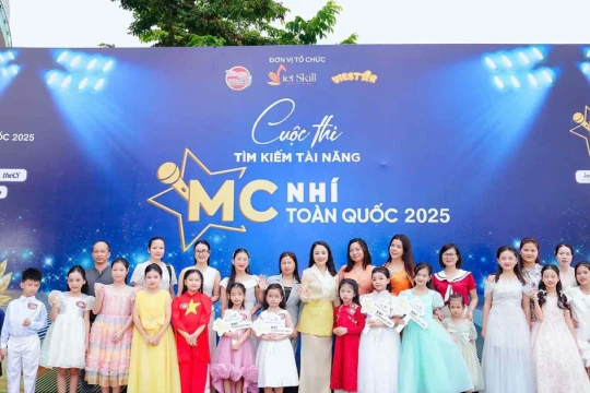 Sân chơi nghệ thuật, giáo dục chuyên nghiệp 'MC nhí toàn quốc'