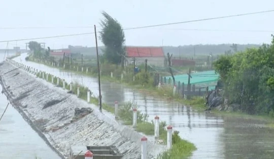 Hải Phòng, Quảng Ninh đảm bảo an toàn đê điều ứng phó bão số 3 và mưa lũ