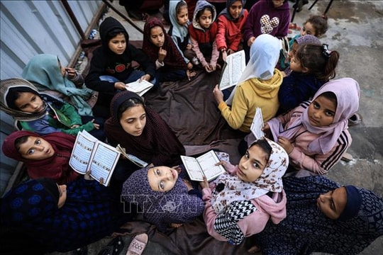 Học sinh Gaza lần đầu tiên thi tốt nghiệp trung học kể từ khi xung đột bùng phát