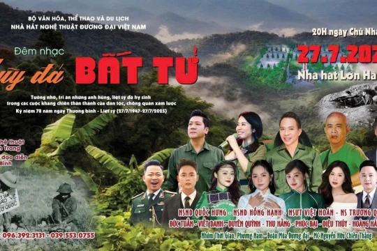 Đêm nhạc ‘Lũy đá bất tử’ tri ân người lính