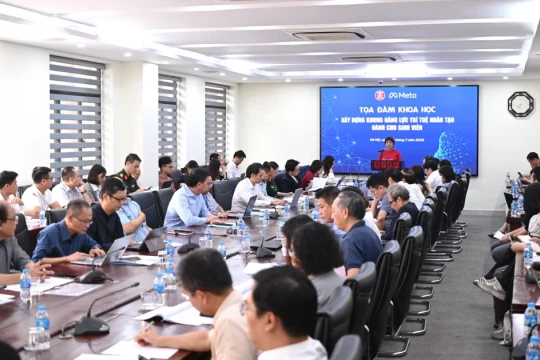 Tọa đàm khoa học 'Xây dựng Khung năng lực trí tuệ nhân tạo dành cho sinh viên'