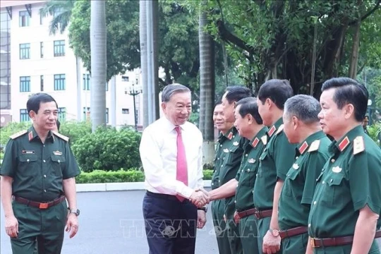 Tổng Bí thư Tô Lâm: Tăng cường các giải pháp xây dựng Quân đội vững mạnh