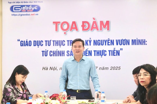 Nhà đầu tư mong Luật Giáo dục có thêm quy định dành riêng cho giáo dục tư thục