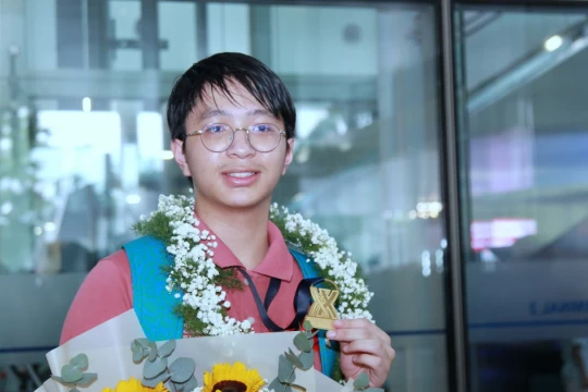 Nam sinh Hà Nội giành huy chương Vàng Olympic Hóa học quốc tế 2025