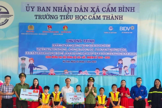 Hà Tĩnh tăng cường công tác tuyên truyền phòng, chống đuối nước cho học sinh