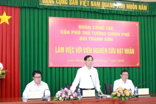Phó Thủ tướng Bùi Thanh Sơn: Việt Nam phát triển hạt nhân vì hòa bình