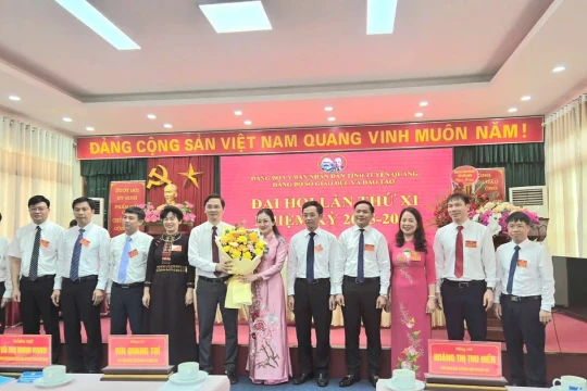 Đảng bộ Sở GD&ĐT Tuyên Quang tổ chức thành công Đại hội Đảng bộ lần thứ XI