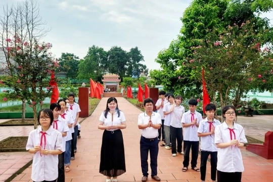 Trường học ở Phú Thọ khơi dậy truyền thống hướng tới tương lai