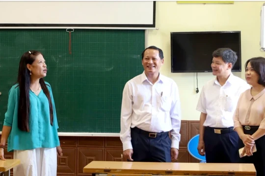 Trường học ở Phú Thọ chuẩn bị tốt các điều kiện đảm bảo cho năm học mới