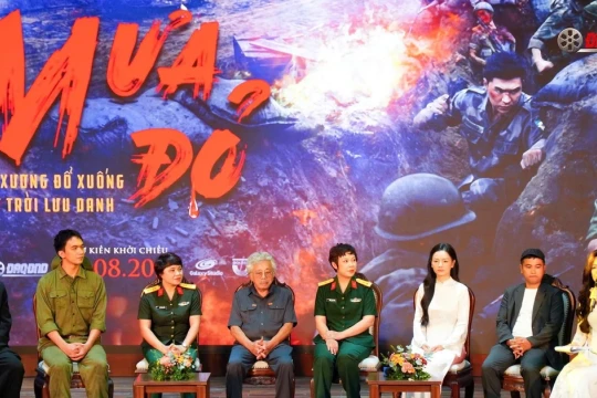 'Mưa đỏ' chuẩn bị ra rạp