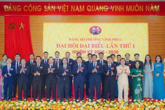 Xây dựng phường Vĩnh Phúc phát triển theo hướng văn minh, hiện đại