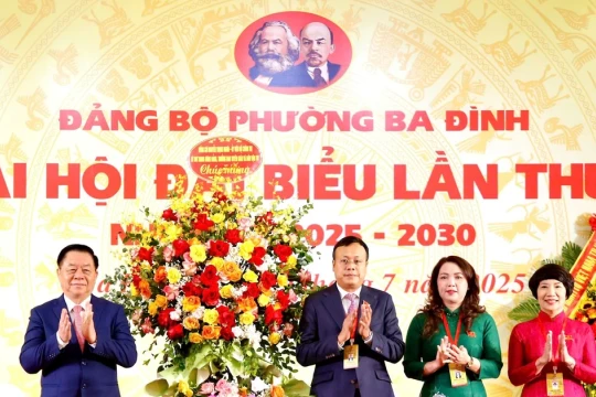 Phường Ba Đình hướng tới là đơn vị đầu tàu, kiểu mẫu của Hà Nội