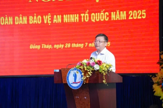 Sôi nổi Ngày hội toàn dân bảo vệ An ninh tổ quốc tại Trường ĐH Đồng Tháp