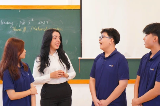Tiếng Anh được sử dụng hiệu quả trong hoạt động dạy học