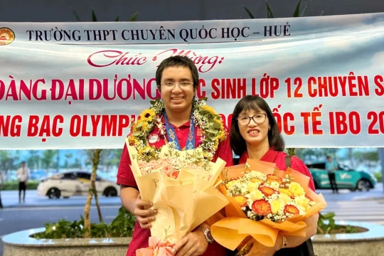 Nam sinh Huy chương Bạc Olympic Sinh học quốc tế 2025 ước mong trở thành bác sĩ