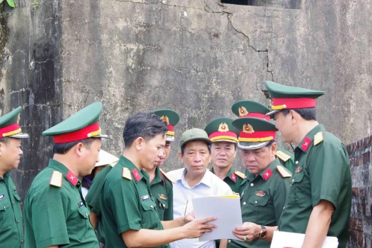Tháo dỡ toàn bộ lô cốt quân sự cũ tại Kinh thành Huế