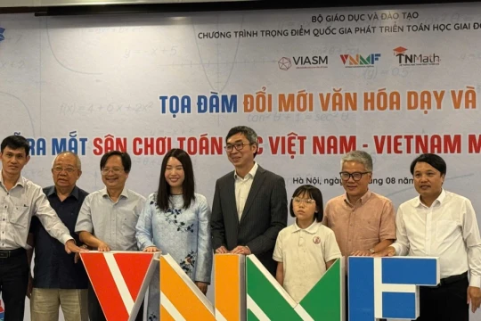 Ra mắt Sân chơi toán học Việt Nam