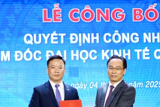 PSG.TS Bùi Huy Nhượng làm Giám đốc Đại học Kinh tế Quốc dân