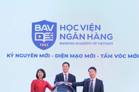 Học viện Ngân hàng công bố hệ thống nhận diện thương hiệu mới