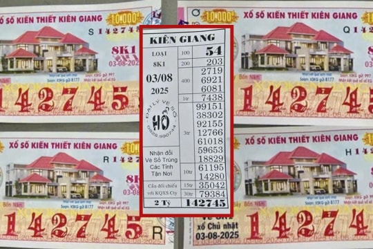 Cà Mau: Người phụ nữ trúng độc đắc được các con “hộ tống” đi nhận giải