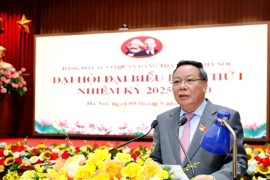Ông Nguyễn Văn Phong giữ chức Bí thư Đảng ủy các cơ quan Đảng thành phố Hà Nội