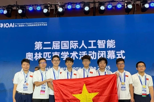 Việt Nam giành kết quả xuất sắc tại Olympic Trí tuệ nhân tạo quốc tế 2025